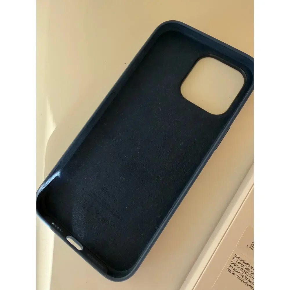 Apple iPhone 16 Pro Max Silicone Case MagSafe Blue Denim New phone case